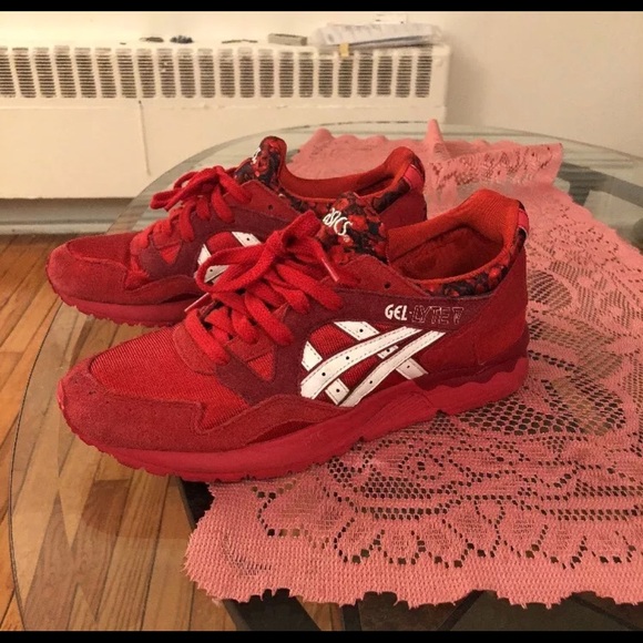 asics gel lyte 5 mens red